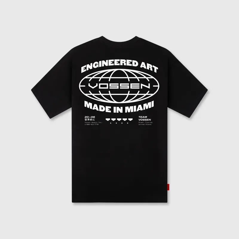Vossen Globe Shirt- Black 2