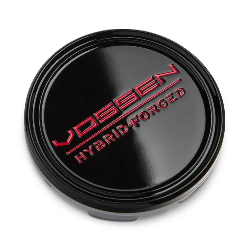 Vossen Hybrid Forged Optional Center Cap (Gloss Black/Red) 1