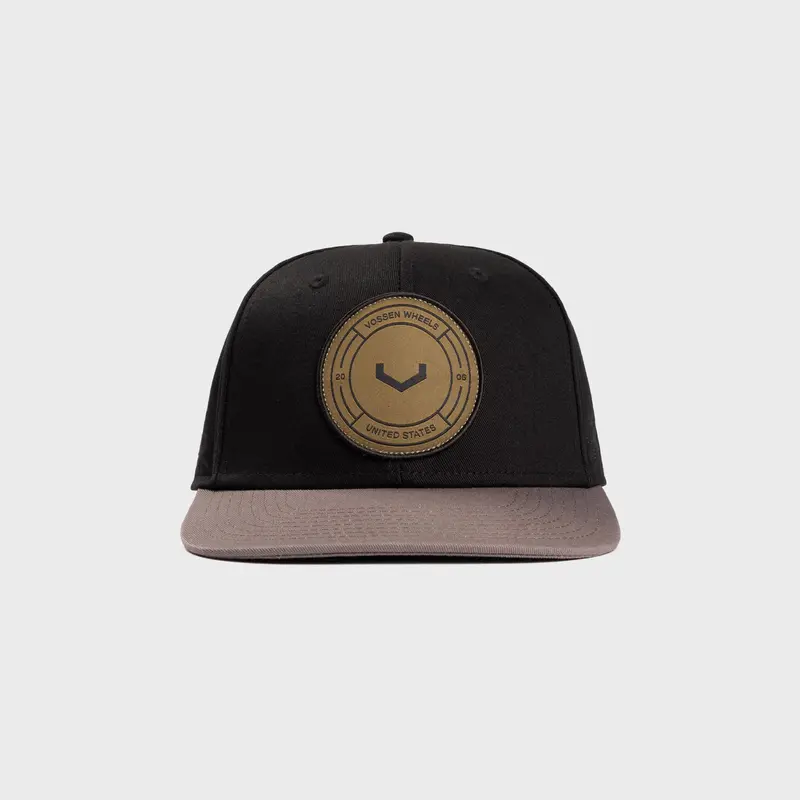 Vossen Tech Badge Hat - Black/Taupe 1