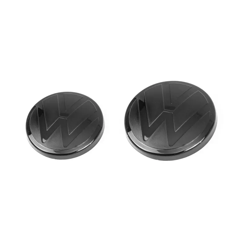 Vw Golf, Golf Gti & Golf R Mk8 Blackout Badges Front & Rear Set (2019+) 1
