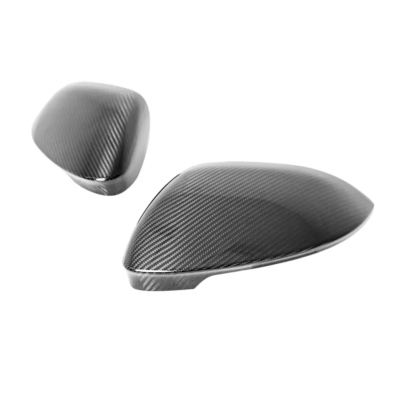 Vw Golf, Gti & R Mk8 Pre-Preg Carbon Fibre Wing Mirror Covers By Tre (2019+) 1
