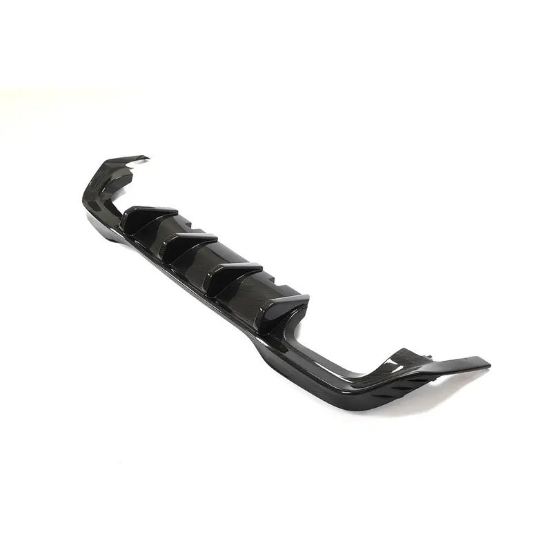 Vw Golf Mk8 8R M Style Carbon Fibre Rear Diffuser 21-Present 1