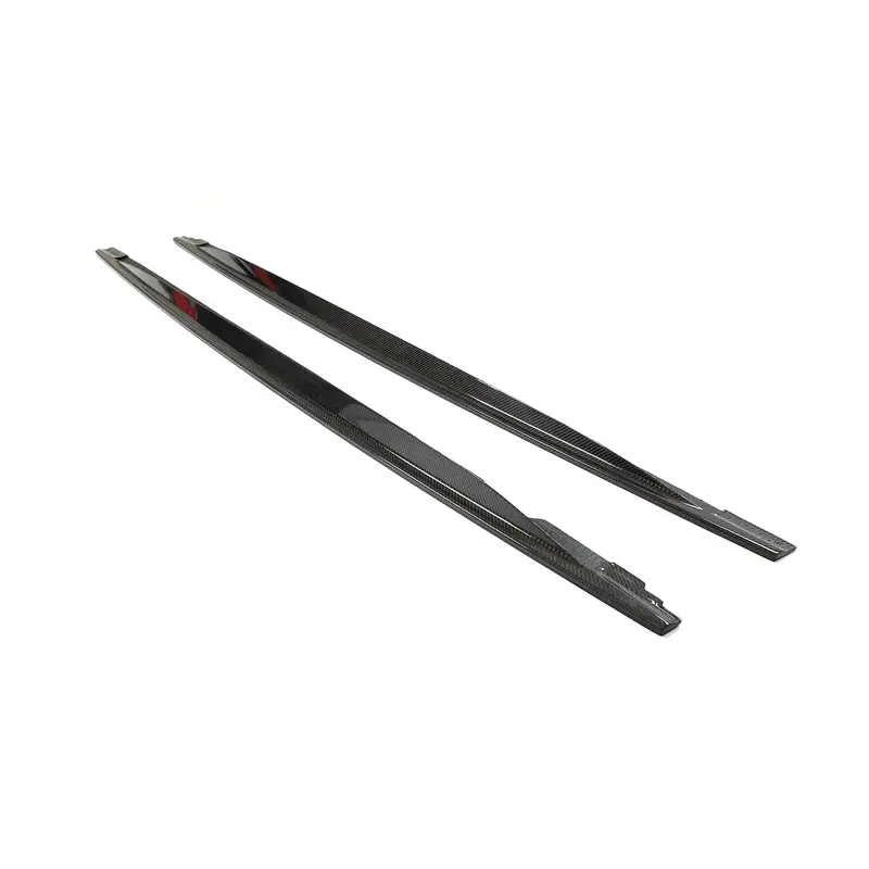 Vw Golf Mk8 8R M Style Carbon Fibre Side Skirt 21-Present 1