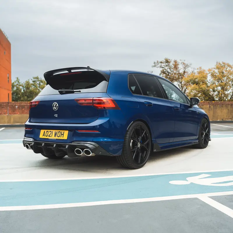 Vw Golf Mk8 R Carbon Fibre Diffuser - Ct Design 1