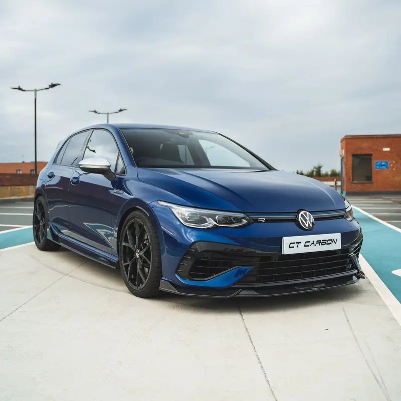 Vw Golf Mk8 R Carbon Fibre Splitter - Ct Design 1