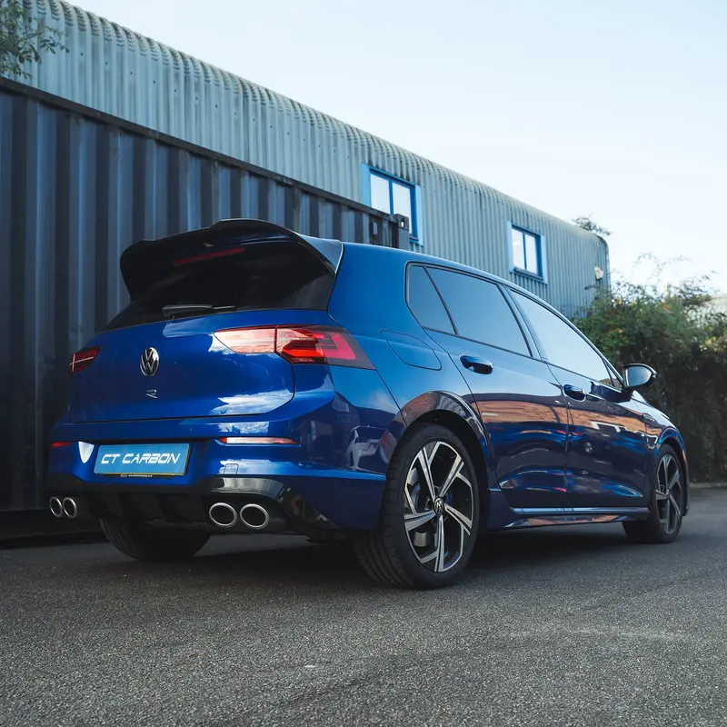 Vw Golf Mk8 R Carbon Fibre Spoiler - Ct Design 1
