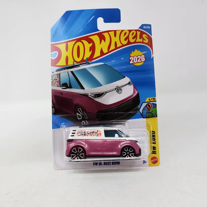 Vw Id Buzz Bomb #86 * Pink * 2026 Hot Wheels Case D 1
