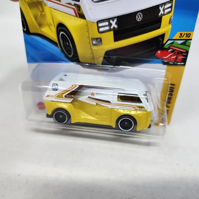 Vw T3 Custom #200 * White/Yellow * 2025 Hot Wheels 2