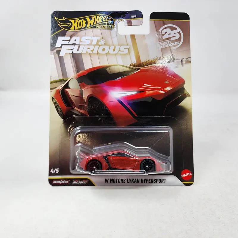 W Motors Lykan Hypersport * 2026 Hot Wheels 25Th Anniversary Fast & Furious Case N 1