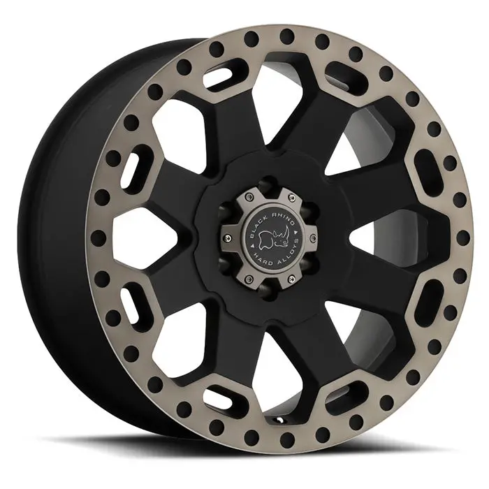 Warlord Matte Black Machined Dark Tint Lip 1