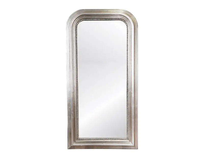 Waverly Silver Leaf Floor Mirror 1