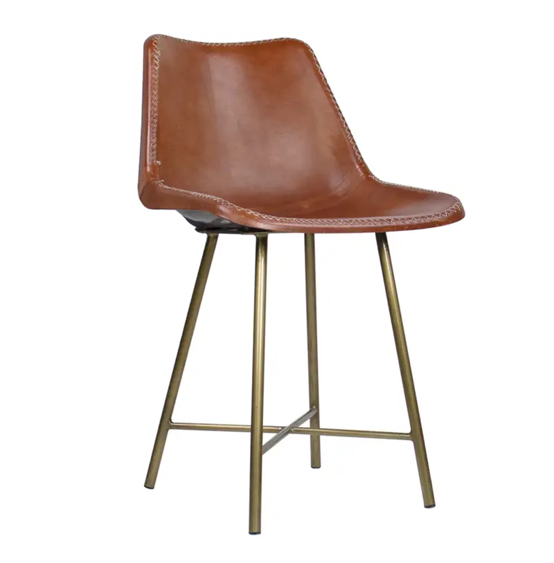 Whip Stitch Leather Chair - Matthew Izzo Collection 2