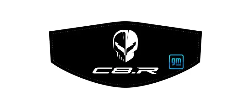 White And Black Jake C8.R Trunk Cover Convertible Or Coupe 1