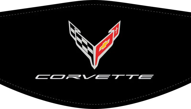 White Corvette Flags C8 Trunk Cover Convertible Or Coupe 1