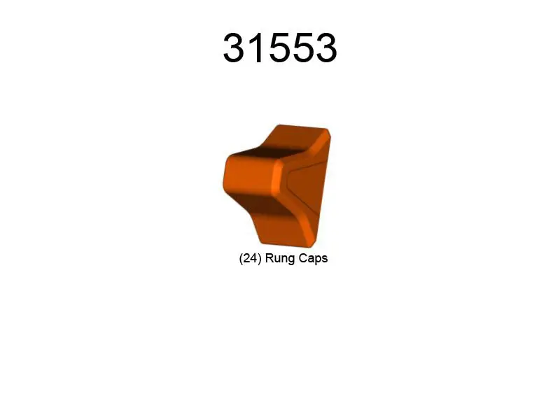 Wide Rung Cap Replacement Kit 1