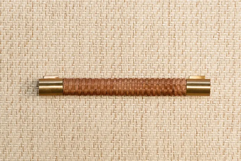 Winchester Rattan Wrapped Handle W/Antique Brass 1