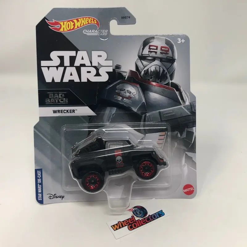 Wrecker Bad Batch * Hot Wheels Star Wars Character Cars Case E 1