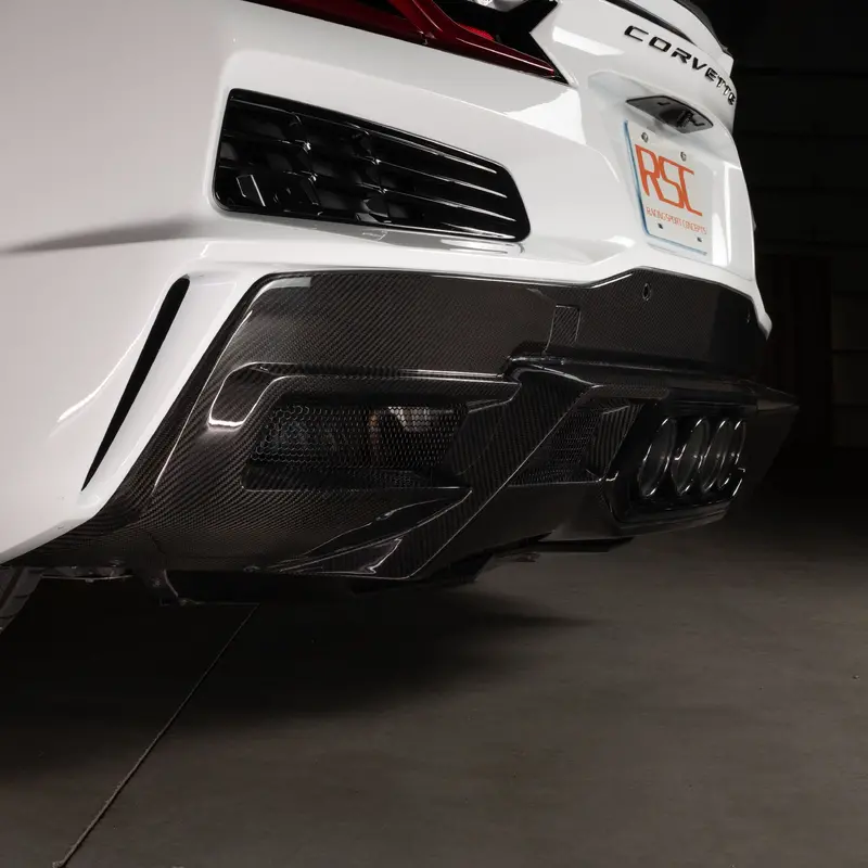 Z06 Rear Diffuser | Carbon Fiber | Corvette C8 Z06 / E-Ray / Zr1 1
