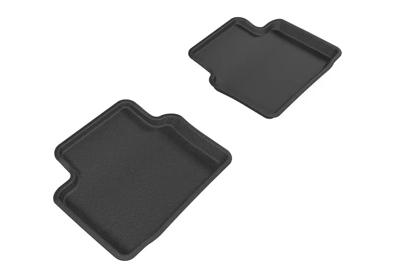 3D Maxpider 2011-2017 Buick Regal Kagu 2Nd Row Floormats - Black 1