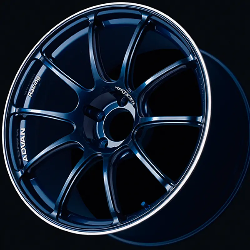 Advan Racing Rzii Wheel – 17X8.0", +45Mm Offset, 5X114.3, 73Mm Center Bore, Indigo Blue & Ring Finish 1