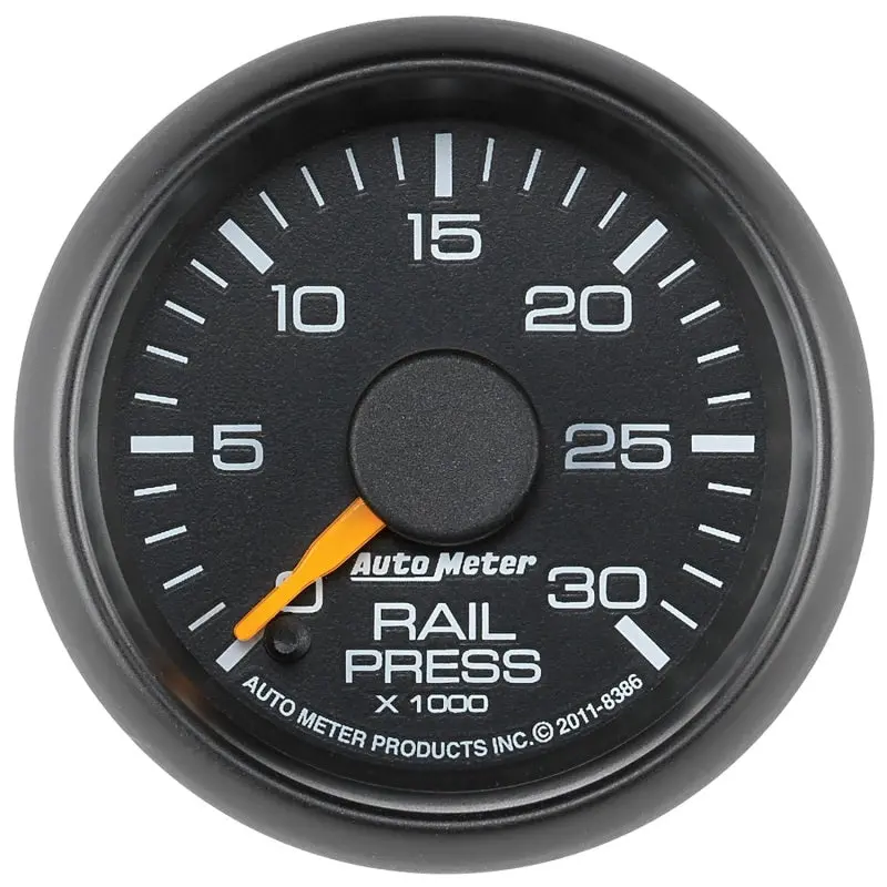 Autometer Factory-Match Digital Fuel Rail Pressure Gauge – 52.4Mm Stepper Motor, 0–30,000 Psi Range 1