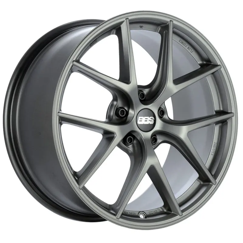 Bbs Ci-R Satin Platinum Forged Wheel – 21X11, Et72, Face 2 Design 1