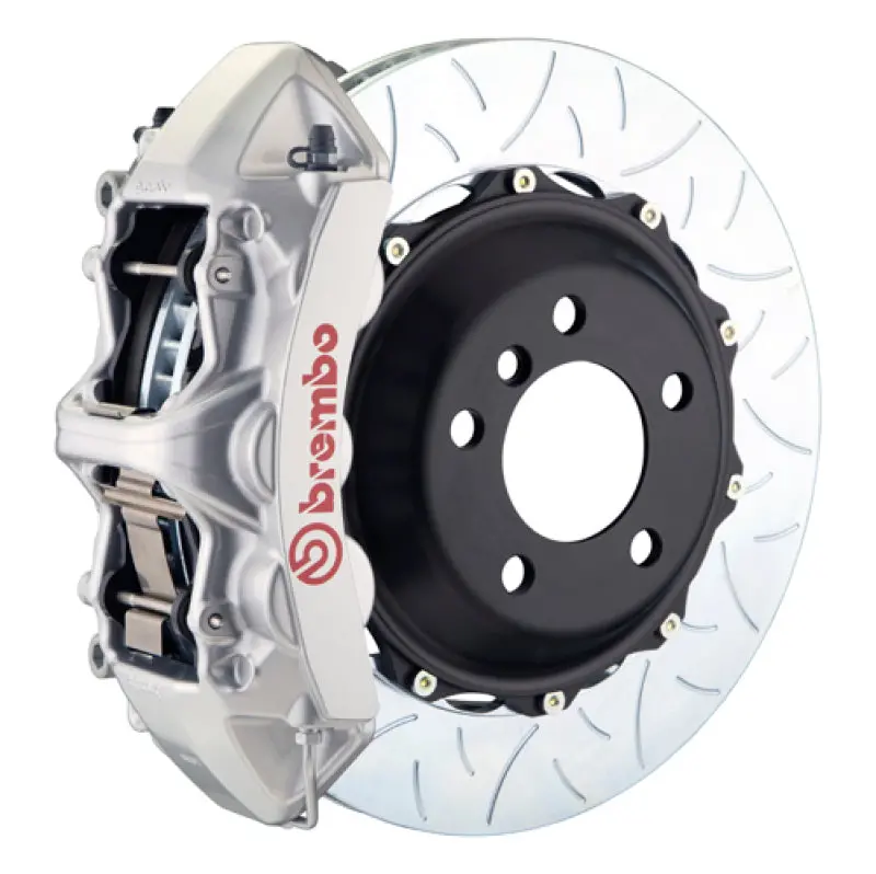 Brembo 09-16 Z4 Sdrive 28I/30I/35I Front Gt Bbk 6 Piston Cast 380X32 2Pc Rotor Slotted Type3-Silver 1