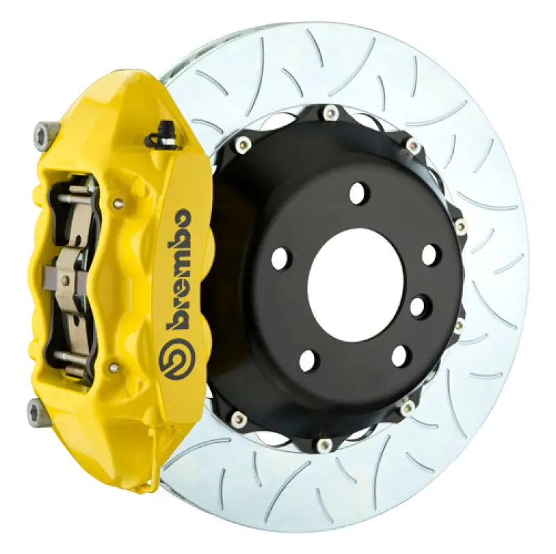Brembo Gt Big Brake Kit Rear Rotors & Calipers For 2008–2013 Bmw M3 (E90/E92/E93) – 345X28Mm Slotted, Two-Piece 1