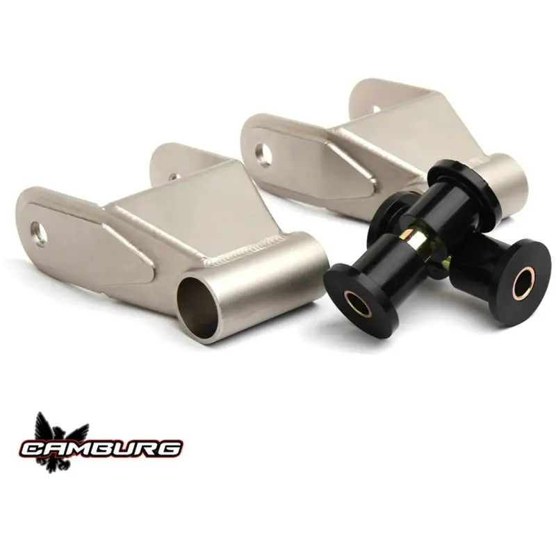 Camburg Extended Tig-Welded 4130 Steel Shackles For Ford F-150, Raptor & Bronco (1980–2014) 1