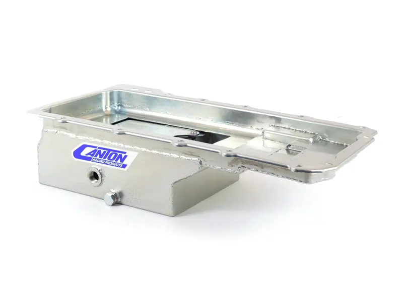 Canton 13-270 Oil Pan For Gm Ls1 Ls6 Steel 1998 And Up F-Body Drag Race Pan 1