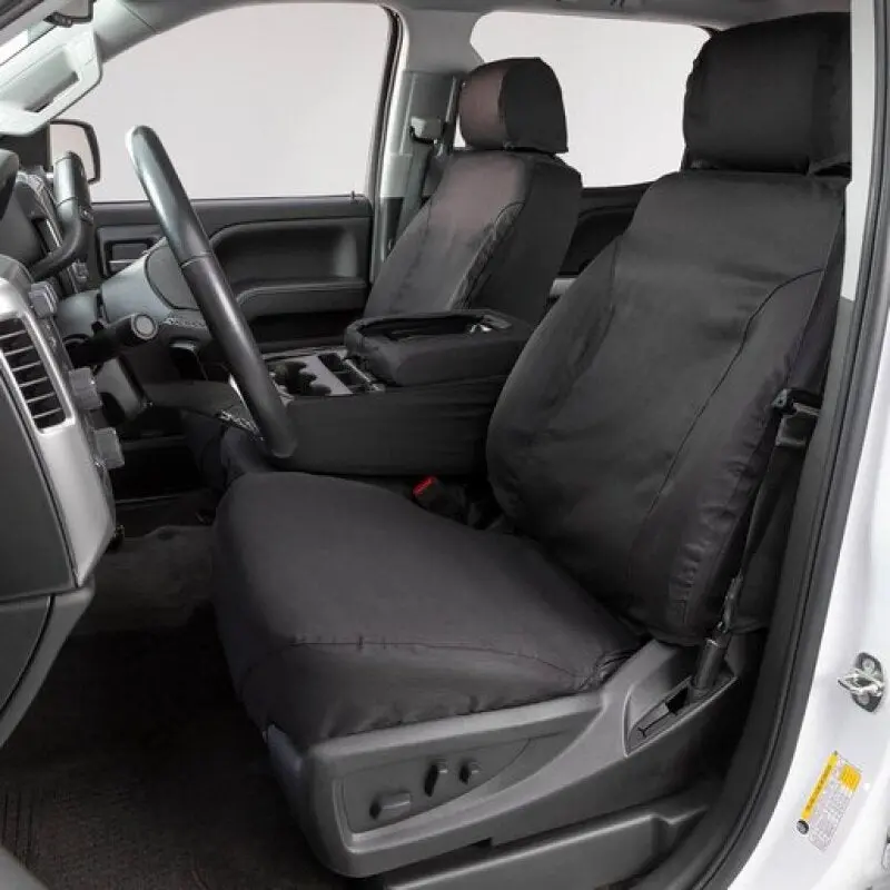 Covercraft Polycotton Front Seat Covers For 2018–2022 Chevrolet Equinox – Charcoal, Precisionfit 1