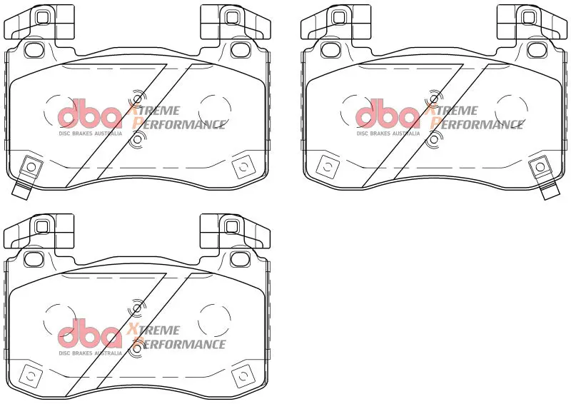 Dba Xp Series Front Brake Pads For 2018+ Kia Stinger V6 Twin-Turbo 1