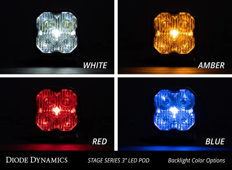 Diode Dynamics Ss3 Pro Abl - White Combo Standard (Single) 2