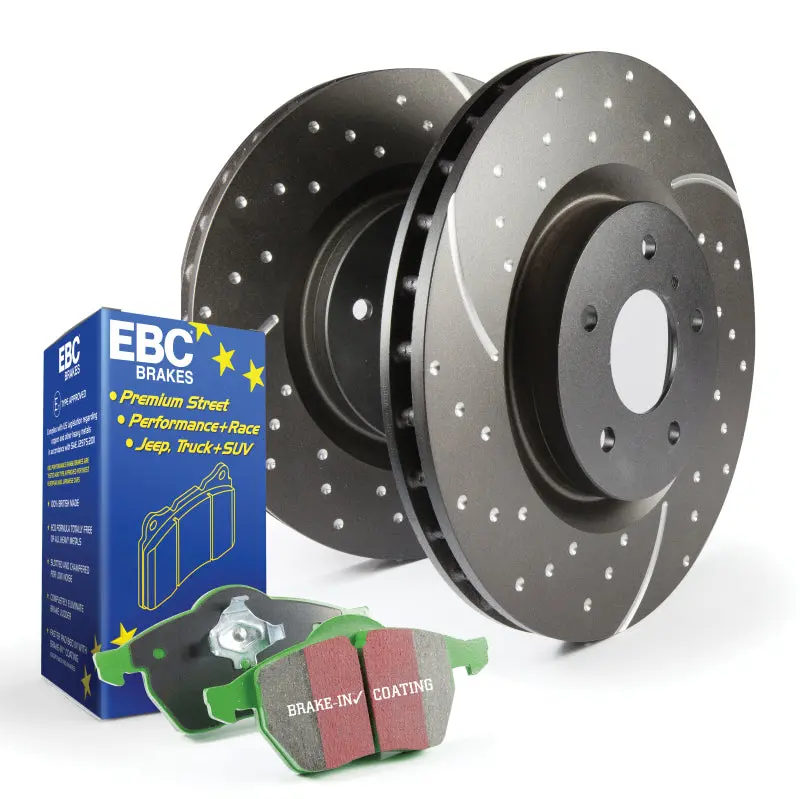 Ebc Greenstuff Brake Pad & Gd Rotor Kit – High-Performance Street Braking System 1