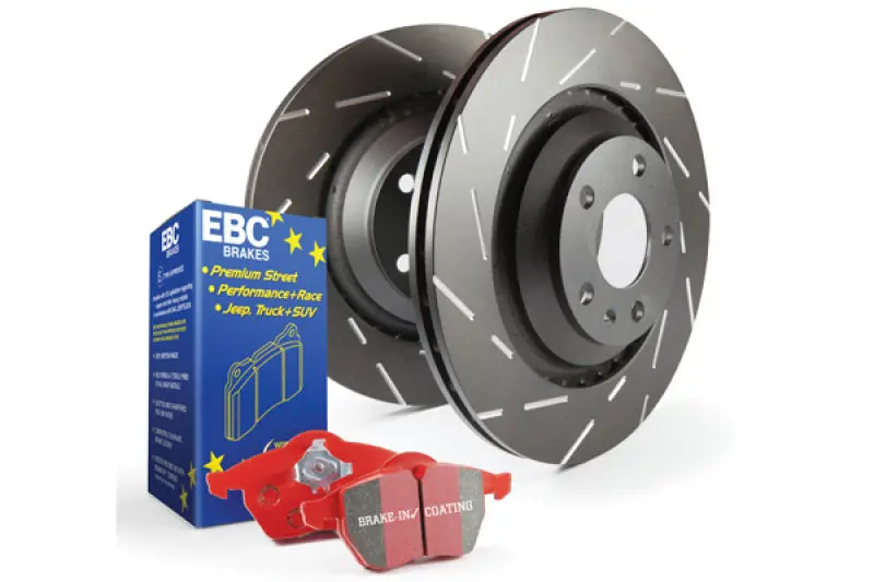 Ebc S4 Redstuff Brake Pad & Usr Rotor Kit 1