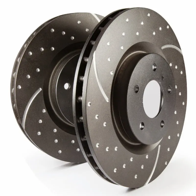 Ebc Sport Slotted Front Brake Rotors For 1998–1999 Volkswagen Beetle 2.0L 1