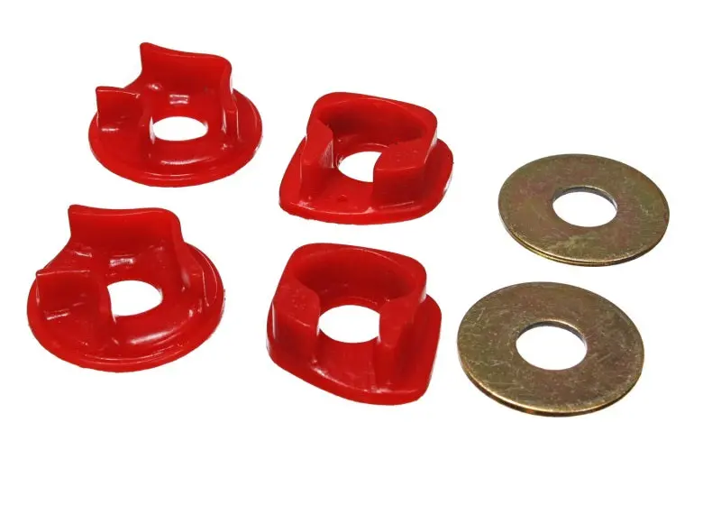 Energy Suspension Red Motor Mount Inserts For 1988–1991 Honda Civic – Manual Transmission, Dual Torque Position 1
