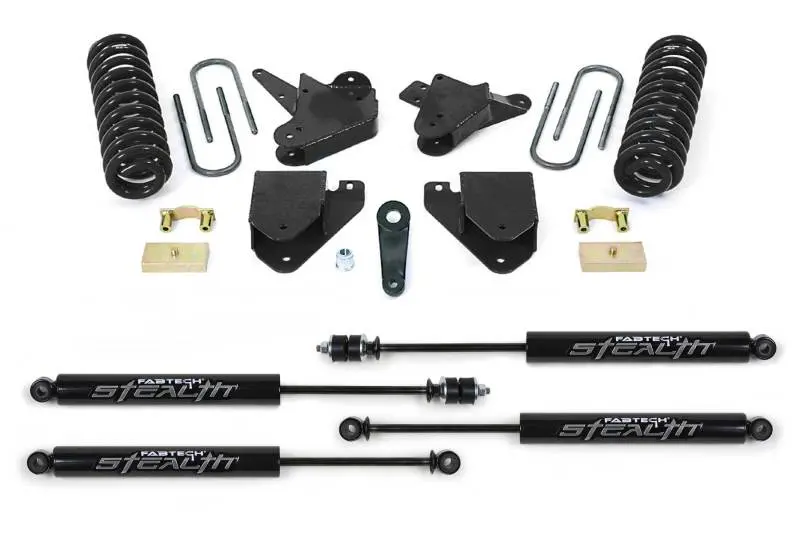 Fabtech 6-Inch Lift System With Stealth Shocks – Designed For 2005–2007 Ford F-250 2Wd V8 Gas Models 1