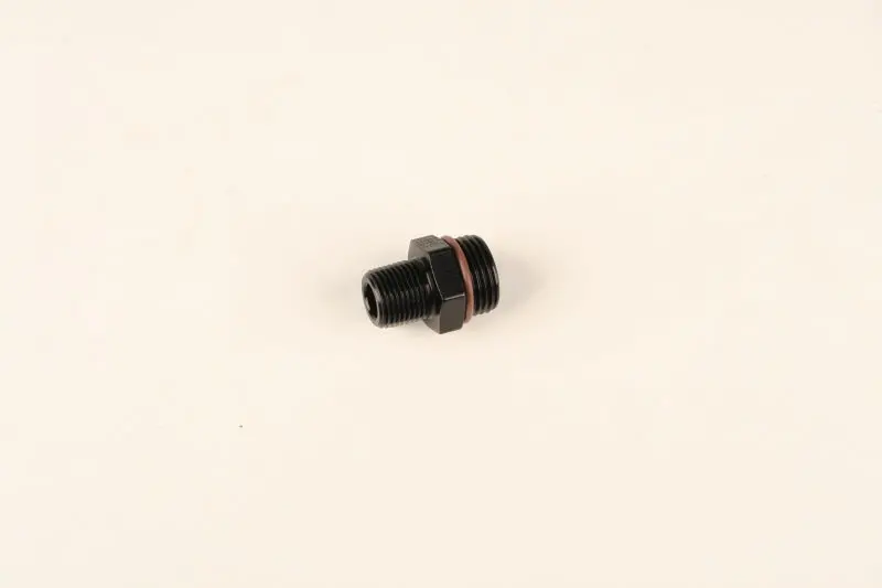 Fragola -10An O-Ring Fitting To 7/8"-14 Adapter – Black Anodized 1