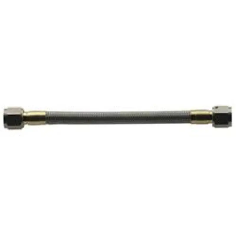 Fragola -8An Aluminum Straight-To-Straight Hose Assembly With Hex Nut – 12-Inch Length 1