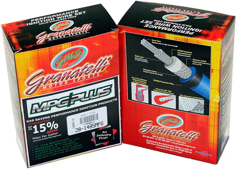 Granatelli Performance Ignition Wires For 2009–2011 Chevrolet Corvette (6.2L & 7.0L V8) 1