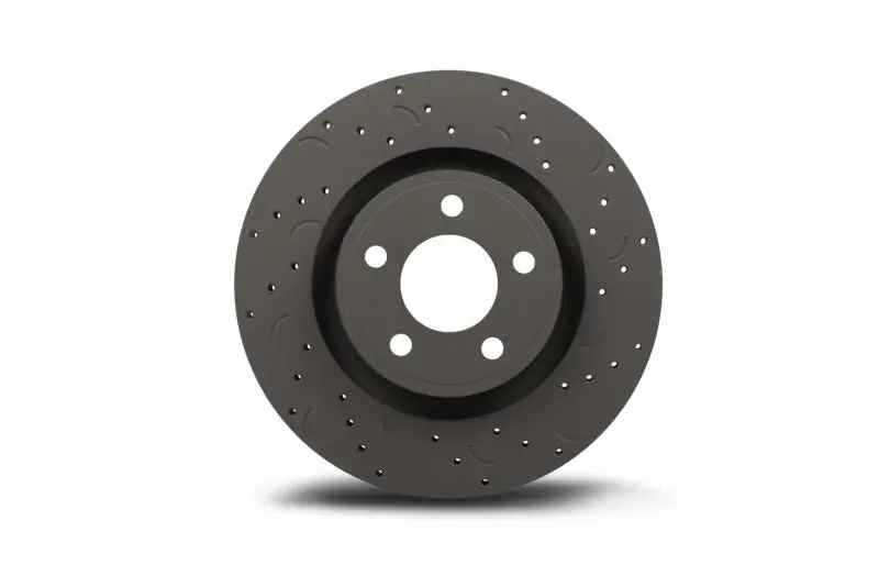 Hawk Talon Performance Brake Rotors – Drilled & Slotted, Oe-Size Replacement 1