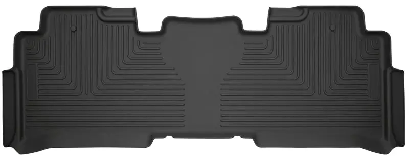 Husky Liners Weatherbeater Floor Liners For 2018–2023 Honda Odyssey – 2Nd Row, Black 1