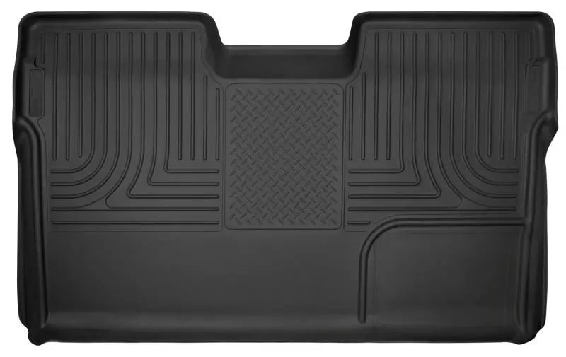 Husky Liners X-Act Contour Floor Liners For 2009–2014 Ford F-150 Supercrew Cab – Second Row, Black 1
