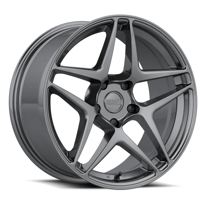 Kansei K15G Astro Gunmetal Alloy Wheel – 19X9.5In, 5X120 Bolt Pattern, 35Mm Offset, 72.56Mm Center Bore 1