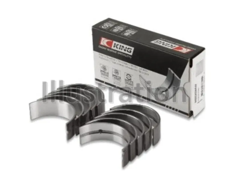 King Engine Bearings Main Bearing Set For Audi/Vw 1.8T & 2.0T Engines (Adz, Awt, Apk, Bhp, Bpy, Aks) – +0.75Mm Oversize 1
