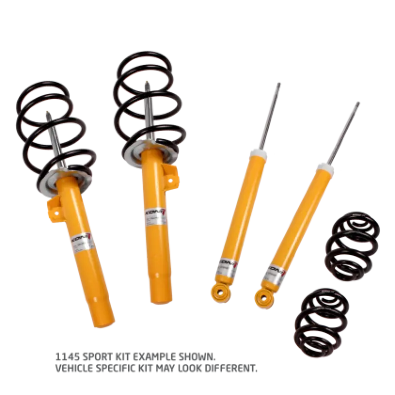 Koni 1145 Sport Kit 15-19 Audi A3 Quattro Sedan Tdi 1