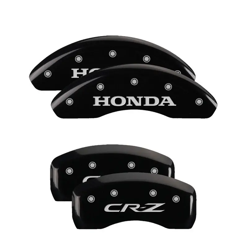 Mgp 4 Caliper Covers Engraved Front Honda Engraved Rear Odyssey Black Finish Silver Ch 1