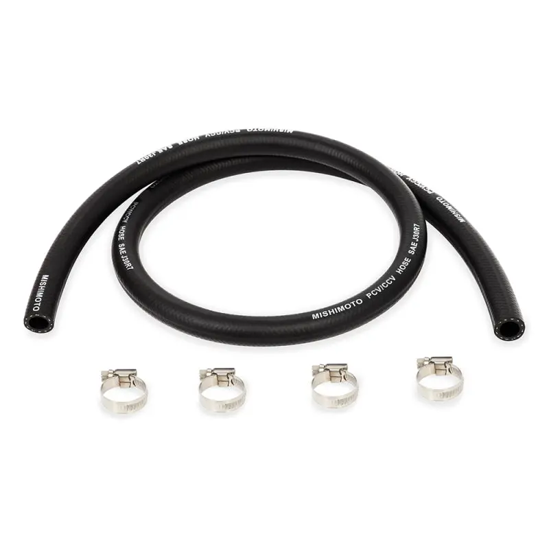 Mishimoto 3/8-Inch X 4-Foot Silicone Hose With Four Stainless Clamps 1