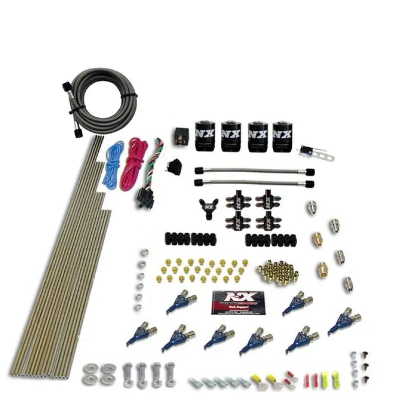 Nitrous Express Piranha Direct Port Nitrous Kit (8-Cylinder, 200–500 Hp, Efi-Compatible, Bottle-Free) 1